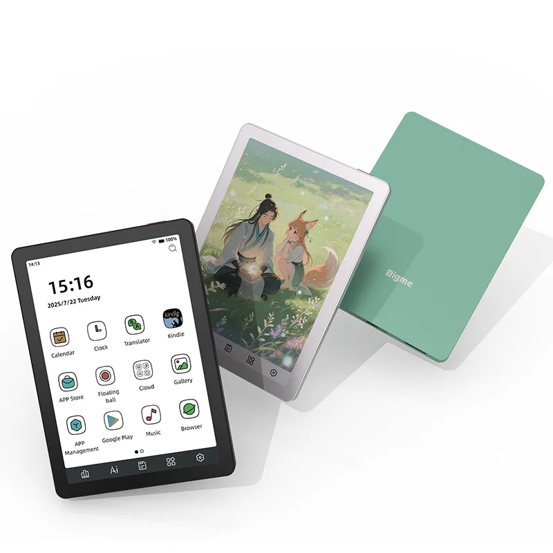 Bigme B6 Color dalam tiga warna bodi