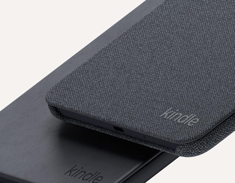 Cover kain resmi Kindle Paperwhite 2026 dan port USB-C