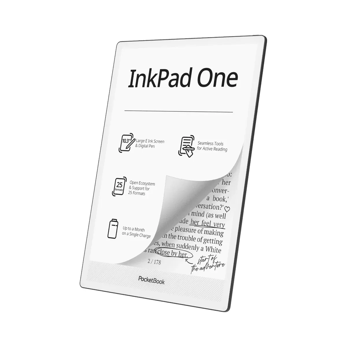 PocketBook InkPad One tampak depan