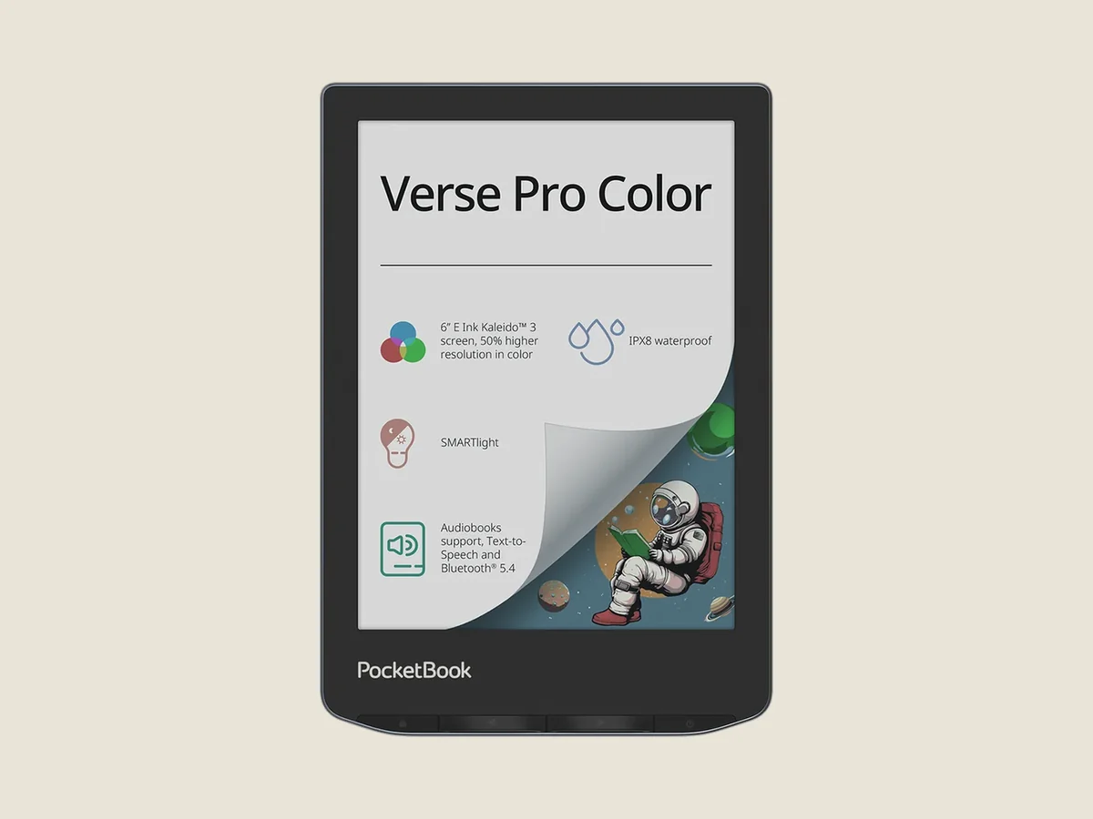 PocketBook Verse Pro Color tampak depan