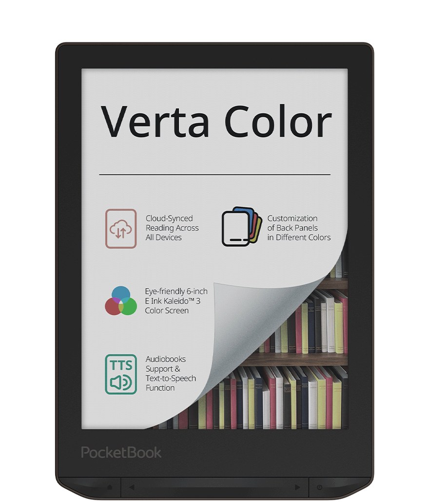 PocketBook Verta Color tampak depan
